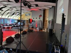 Club hotel Harmony - podium a stage technika