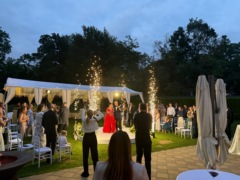 Jiskry na svatební obřad