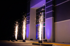 Jiskry jako efektní vstupní prvek