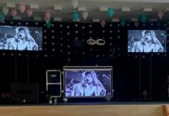 speciální DJ stage s velkou LED obrazovkou